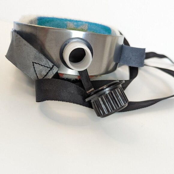 Gorpcore Wool Rug Metal Water Canteen Rustic Reversible Double Side Hiking Camp - Picture 5 of 6